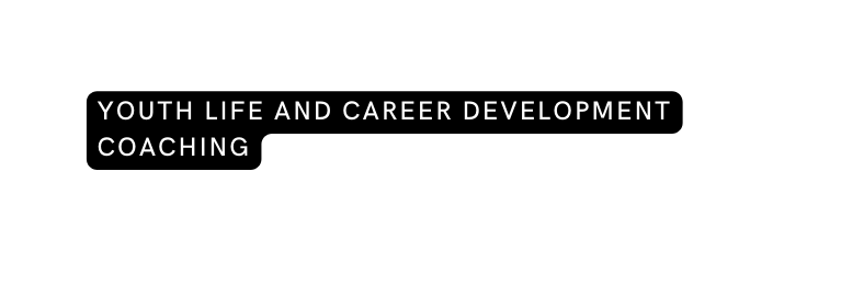 YOUTH LIFE AND CAREER DEVELOPMENT COACHING
